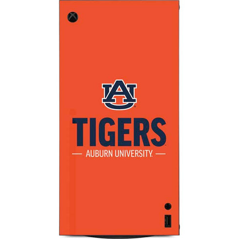 Auburn University Tigers Athletics XBox Series X Digital Edition Console Skin